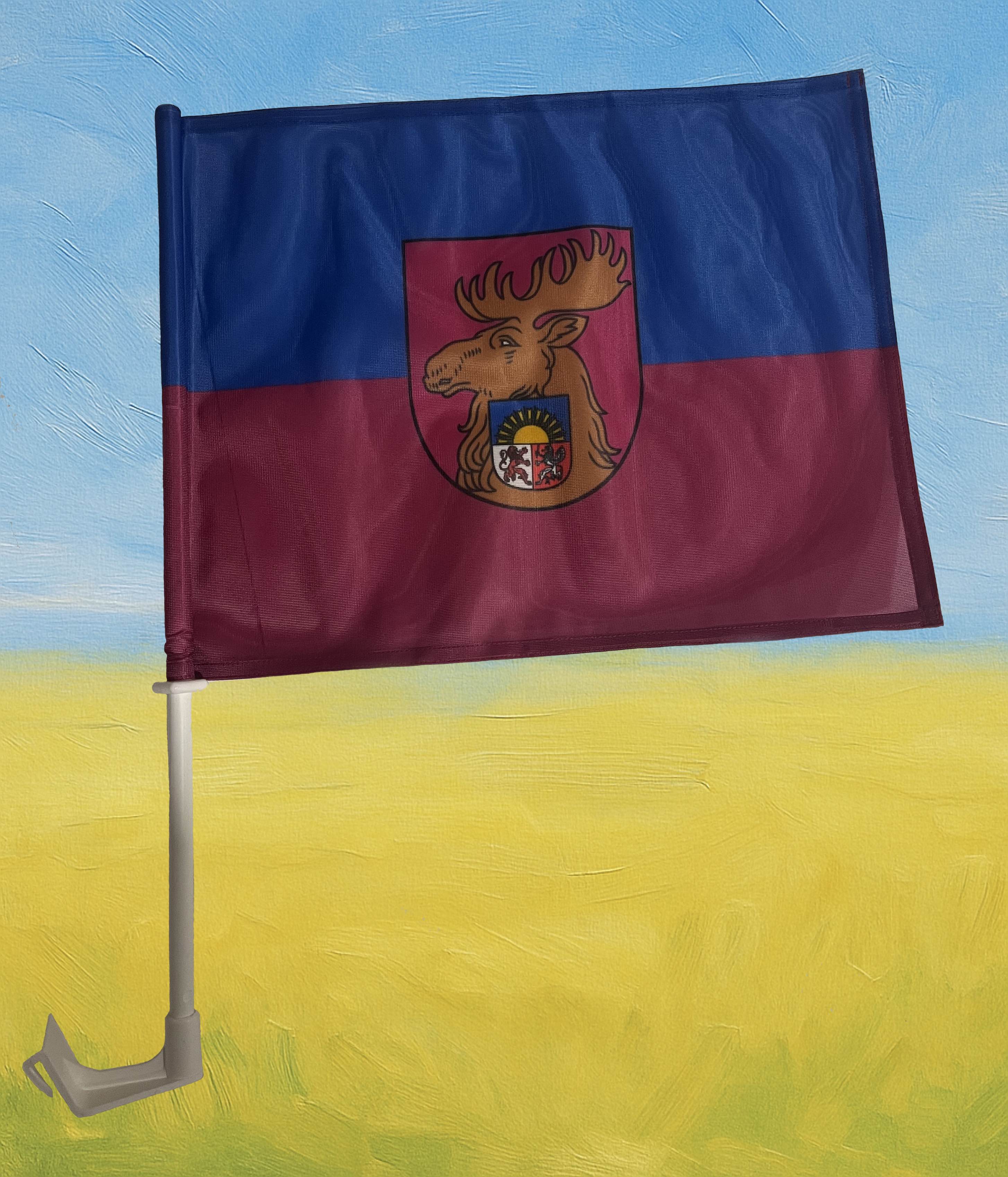 #19. 2 Jelgavas auto karodziņi